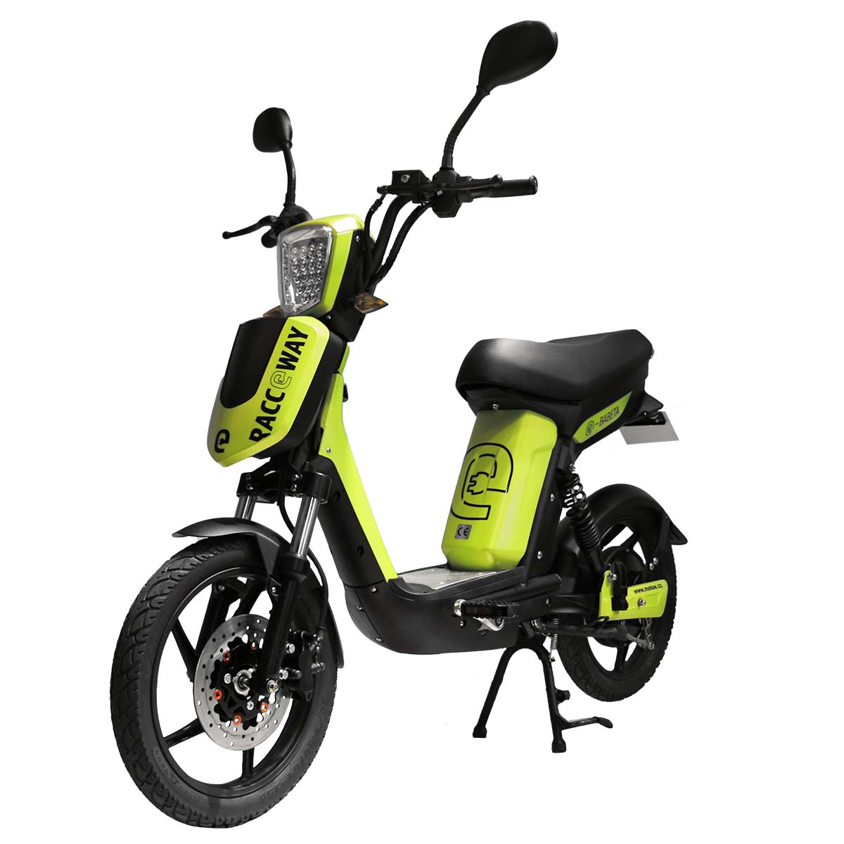 Elektrický motocykl RACCEWAY E-BABETA Barva: Zelená
