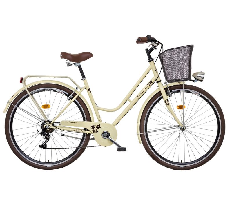 Jízdní kolo LIBERTY JASMINE 6 spd Barva: vanilková, Velikost: 19"