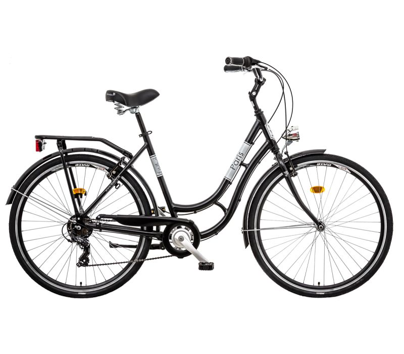 Jízdní kolo LIBERTY PARIS 28" 6 spd černá Barva: čierna, Velikost: 21"