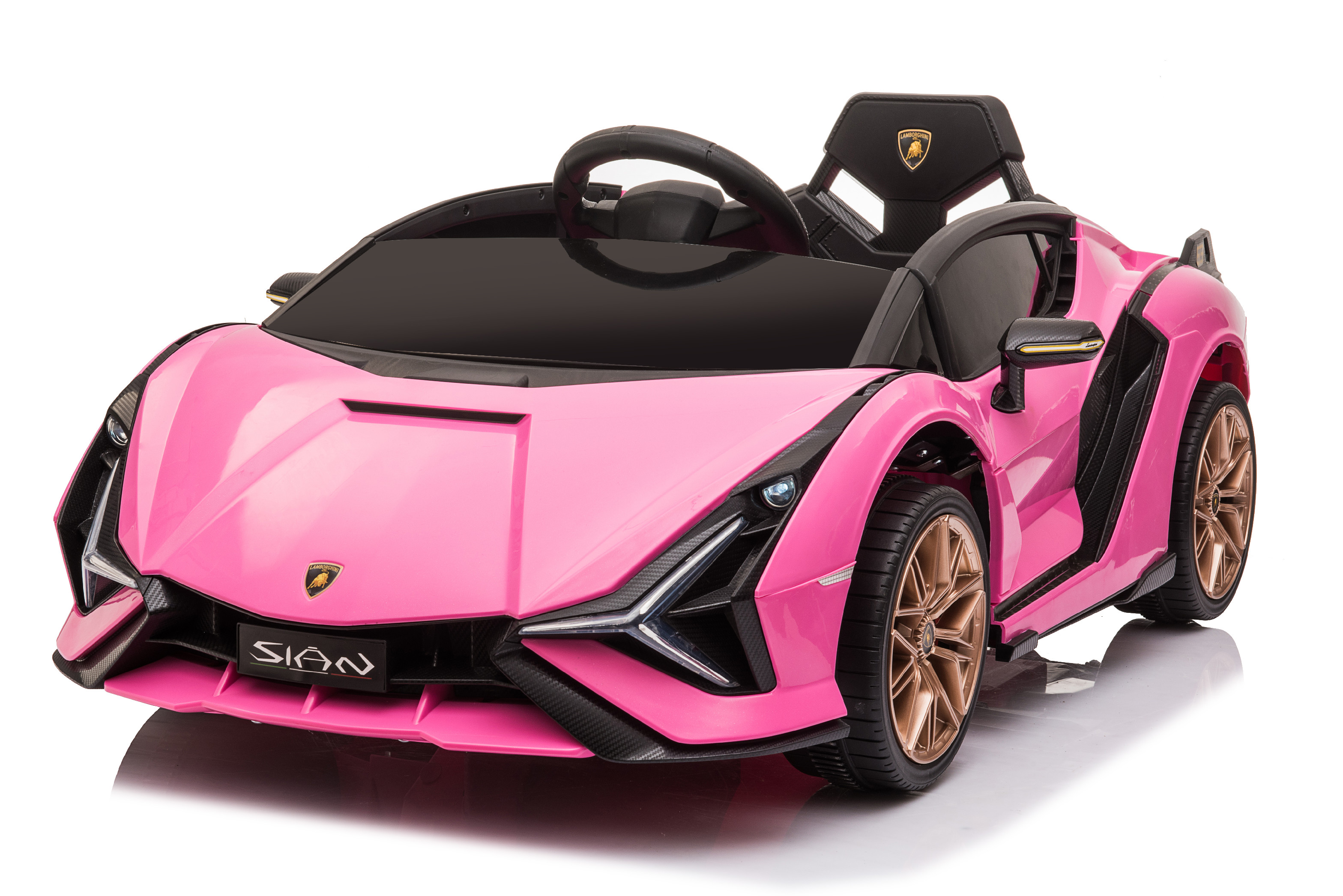 Dětské elektrické auto Lamborghini Sian Barva: Růžová