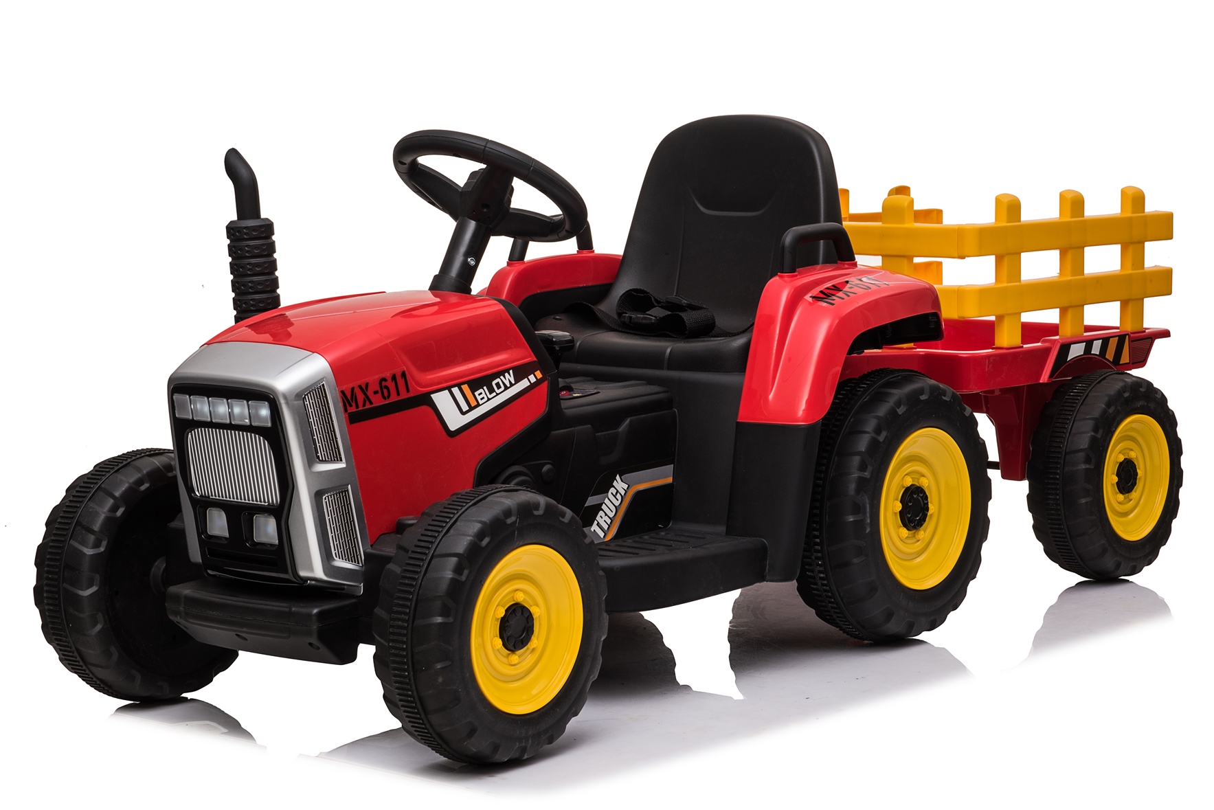 Dětské elektrické auto Tractor Lite Barva: červená