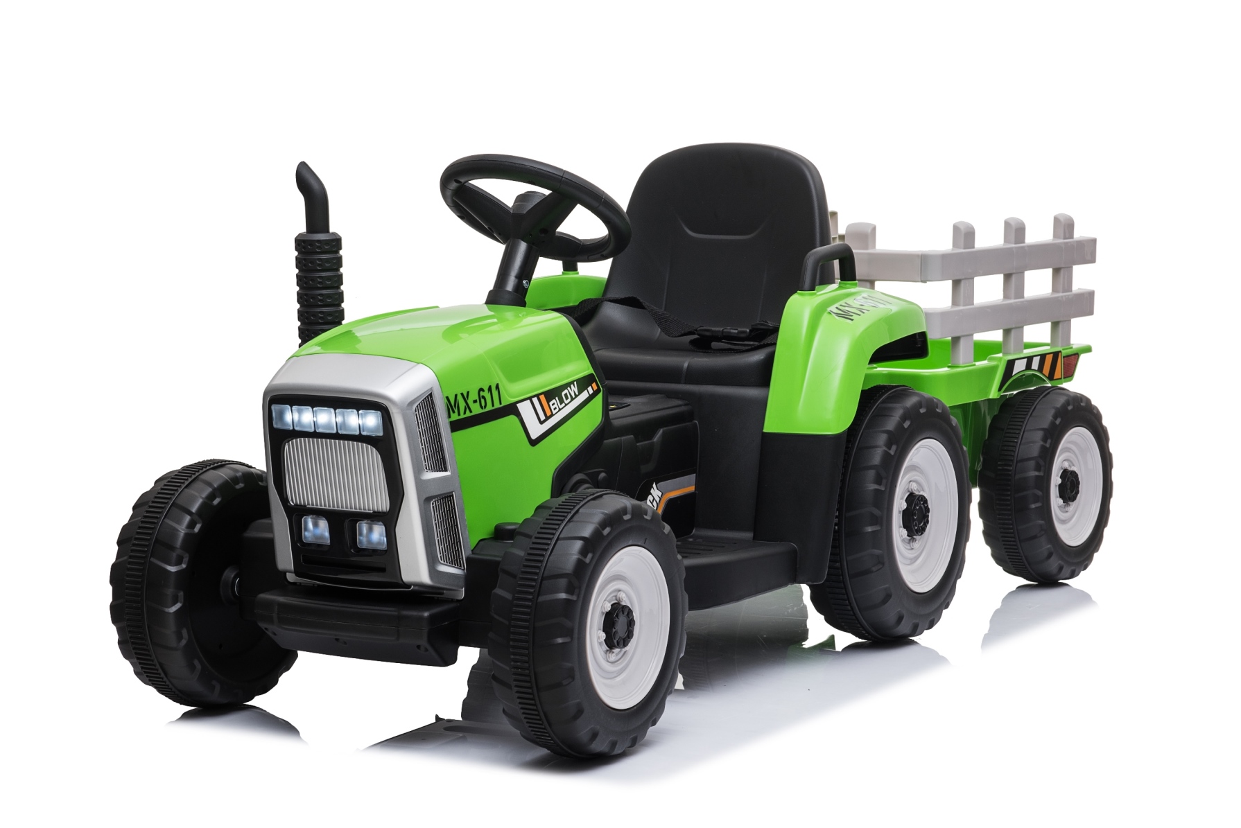 Dětské elektrické auto Tractor Lite Barva: Zelená