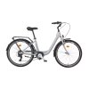 Jízdní kolo LIBERTY VIA 26" 6spd 2025 (Velikost 16", Barva strieborná, Modifikácia vidlica Bez modifikácie)
