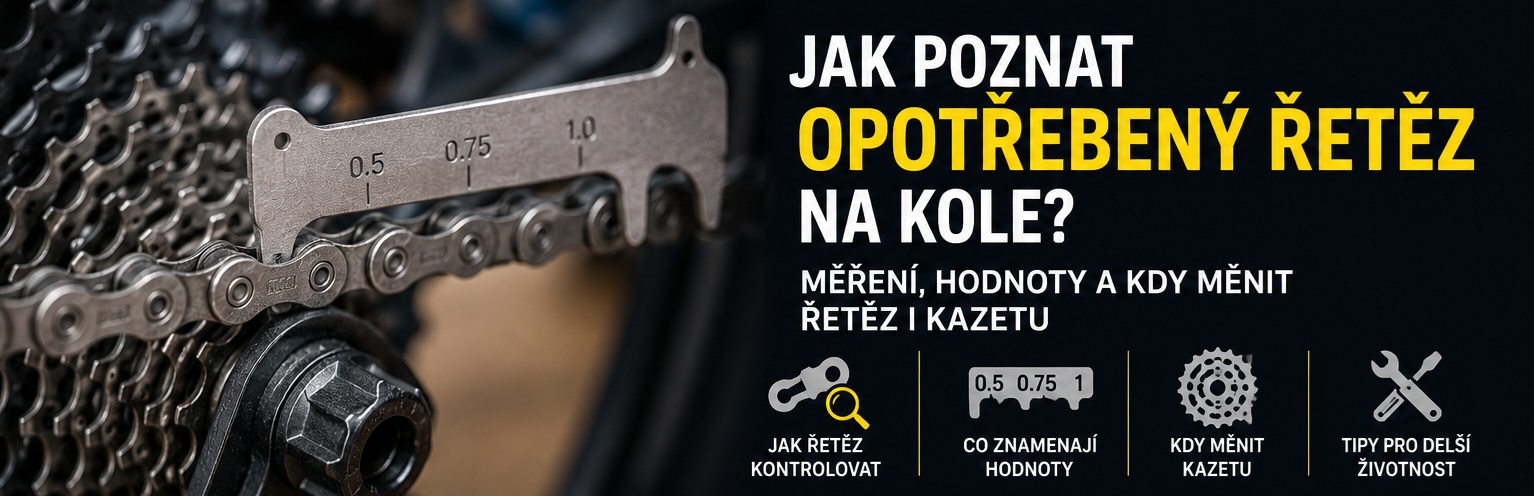 Kdy vyměnit řetěz a kazetu na kole a jak vybrat nové