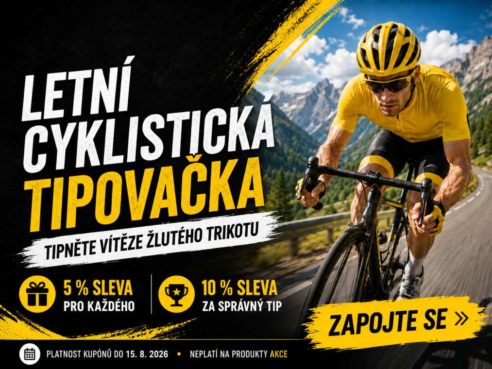 Letní cyklistická tipovačka: tipněte vítěze a získejte slevu