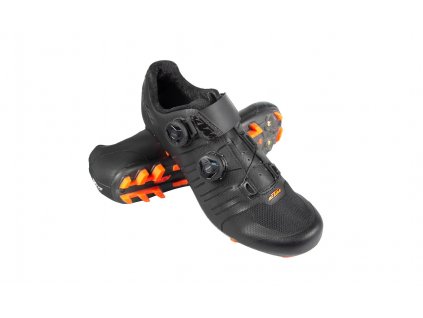 Cyklistické tretry KTM Factory Team Carbon 3D MTB Černá 47