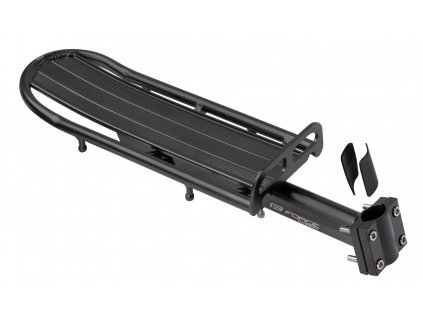 Nosič FORCE CARRY na sedlovku 25,0-31,6mm Al,černý Černá
