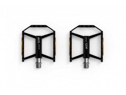 Pedály CUBE ACID Pedals FLAT A4-IB Hybrid (pár)