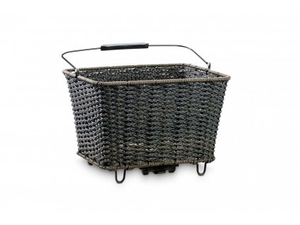 Koš na nosič CUBE ACID Carrier Basket 25 RILink Rattan Černá 25 litrů