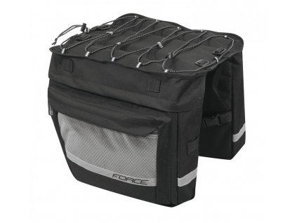 Brašna na nosič Force NOEM  2 x 18 L