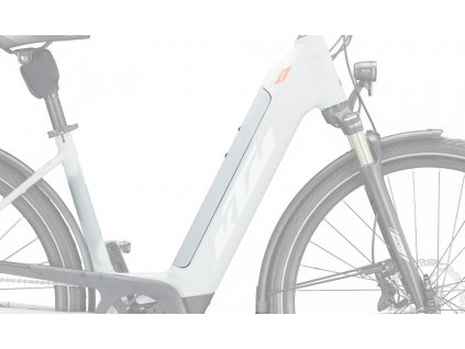 Kryt baterie KTM Power Tube Cover US Šedá