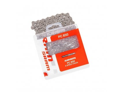 Řetěz Sram PC 850 se spojkou 8s 144 článků