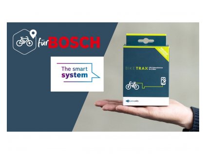 GPS Tracker BikeTrax pro elektrokola s motorem Bosch Gen.4 Smart