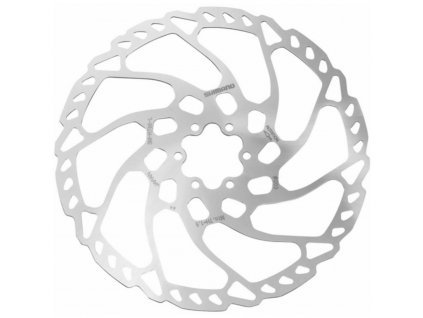 Brzdový kotouč Shimano SLX/DEORE SM-RT66 6 děr Stříbrná 203 mm