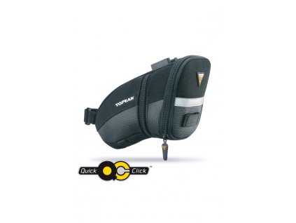 Podsedlová brašna TOPEAK AERO WEDGE PACK Medium s Quick Click  20 x 10,5 x 12 cm
