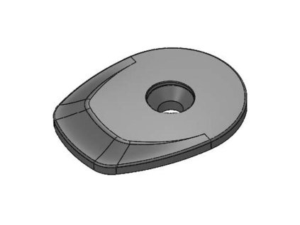 Krytka představce CUBE (21-10122) (MY2023 - 2026)  pro vybraná kola a elektrokola značky CUBE (MY2023 - 2026)