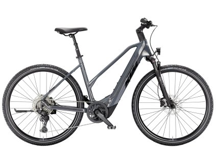 Dámské elektrokolo KTM MACINA CROSS CX 820 L 2026  28", krosové/trekkingové, Bosch Performance CX / PowerTube 800 Wh / Shimano CUES 10 | včetně pedálů