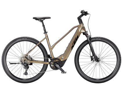 Dámské elektrokolo KTM MACINA CROSS CX 820 2026  28", krosové/trekkingové, Bosch Performance CX / PowerTube 800 Wh / Shimano CUES 10 | včetně pedálů