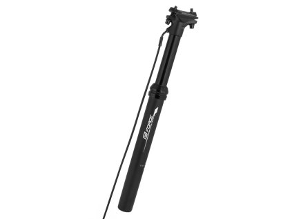 Sedlovka F DROPPER 30,9/420mm teleskop,mat.černá