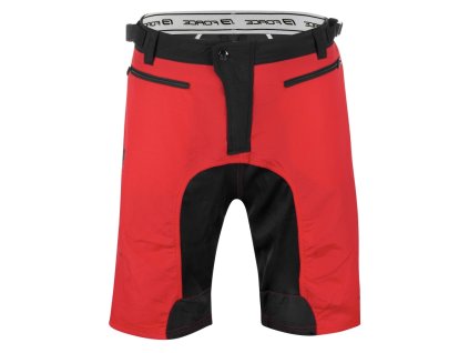 Kraťasy F MTB-11 odnímatelná vložka, červená