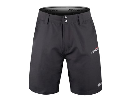 Kraťasy Force  BLADE MTB odn. vložka, černo