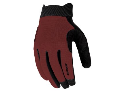 Rukavice KLS CUTOUT LONG 025, terracota red