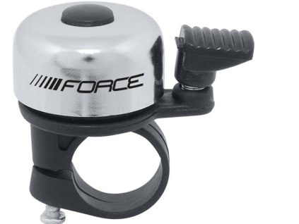 Zvonek FORCE MINI paličkový, stříbrný