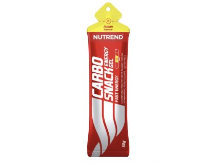 Nutrend Carbosnack gel, sáček, 50 g citron
