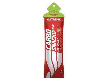 Nutrend Carbosnack gel, sáček, 50 g zelené jablko