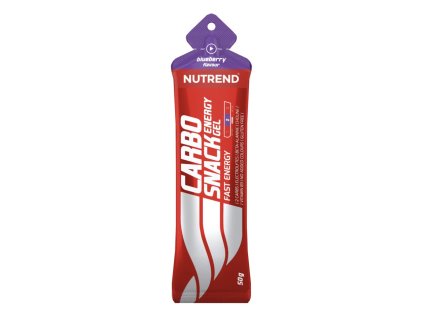 Nutrend Carbosnack gel, sáček, 50 g borůvka