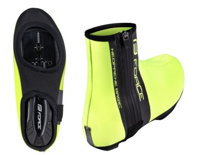 Návleky treter FORCE NEOPRENE BASIC ROAD, fluo