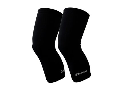 Návleky na kolena FORCE TERM, černé