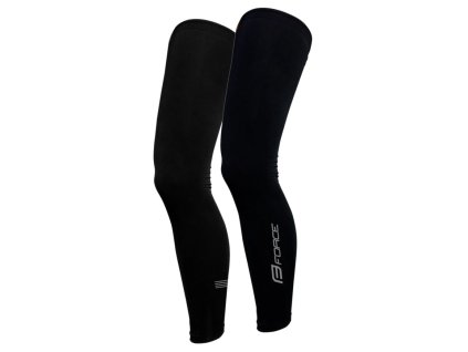 Návleky na nohy FORCE TERM dlouhé, černé