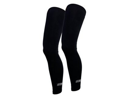 Návleky na nohy FORCE Race dlouhé, černé