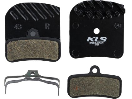 Brzdové destičky KLS D-16 Radiator, organické
