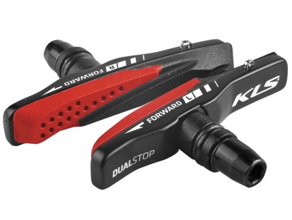 Brzdové gumičky KLS DUALSTOP V-01 cartridge