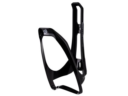 Košík láhve FORCE LIMIT plastový, černo-bílý, lesk