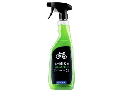 Čistič FORCE E-BIKE rozprašovač 0,75 l - zelený