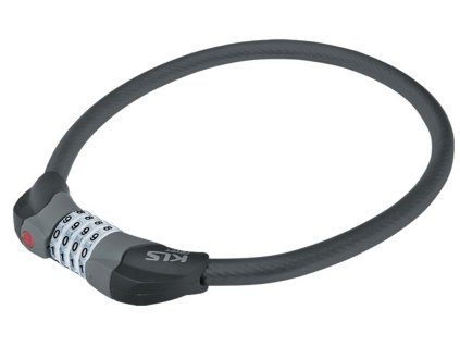 Zámek KLS CRYPT black, 80cm