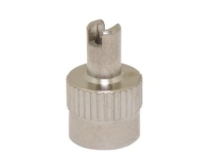 Čepička ventilku MOTO kovová s klíčkem