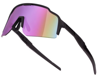Brýle FORCE STRIVE černé, fialovo-žluté zrc. sklo