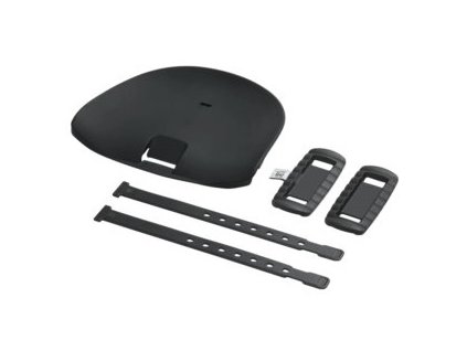 Urban Iki Set na zadní sedačku na kolo, černá