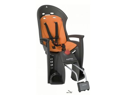 Hamax Dětská sedačka zadní Siesta, Grey/Orange