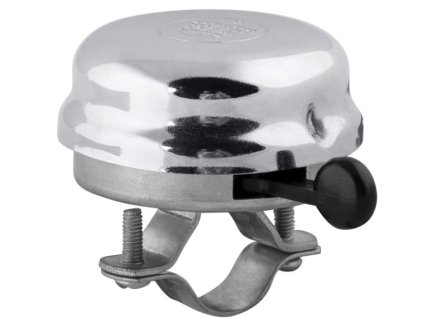 Zvonek KORUNKA celokovový 22,2mm, chromovaný