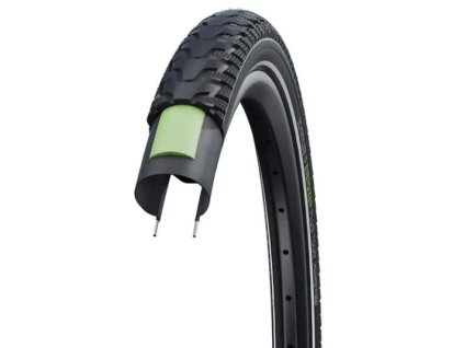 Schwalbe plášť ENERGIZER PLUS TOUR 40-622 Addix Performance GreenGuard černá+reflexní pruh