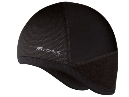 Čepice pod přilbu FORCE ICY zimní, černá