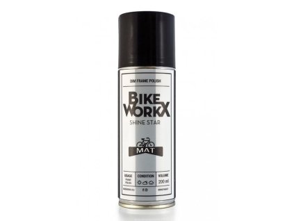 Bikeworkx Čistič sprej Shine Star Mat 200 ml
