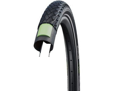 Schwalbe plášť Marathon Green 26x1.75 Addix Eco GreenGuard reflexní pruh