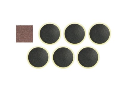 Force Samolepicí záplaty kulaté 6 ks