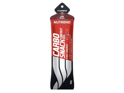 Nutrend Carbosnack gel + kofein, sáček, 50 g cola